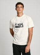 Pepe Jeans Ανδρική Μπλούζα T-Shirt Rerry PM509731-807 Λευκό