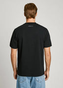 Pepe Jeans Ανδρική Μπλούζα T-Shirt Rerry PM509731-999 Μαύρο