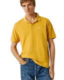 Pepe Jeans Ανδρική Polo Μπλούζα Oscar PM5400087-089 Κίτρινο