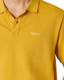 Pepe Jeans Ανδρική Polo Μπλούζα Oscar PM5400087-089 Κίτρινο