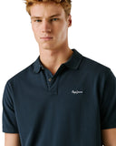 Pepe Jeans Ανδρική Polo Μπλούζα Oscar PM5400087-594 Μπλε