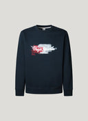 Pepe Jeans Ανδρικό Φούτερ Λαιμόκοψη Trey Crew PM5800026-594 Μπλε