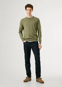 Pepe Jeans Ανδρικό Πλεκτό Λαιμόκοψη Andre Crew Neck PM7000013-679 Πράσινο