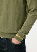 Pepe Jeans Ανδρικό Πλεκτό Λαιμόκοψη Andre Crew Neck PM7000013-679 Πράσινο