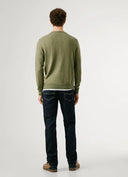 Pepe Jeans Ανδρικό Πλεκτό Λαιμόκοψη Andre Crew Neck PM7000013-679 Πράσινο