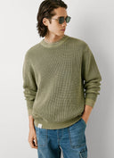 Pepe Jeans Ανδρικό Πλεκτό Λαιμόκοψη Parker Crew PM7000022-679 Πράσινο