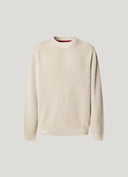 Pepe Jeans Ανδρικό Πλεκτό Λαιμόκοψη Parker Crew PM7000022-839 Εκρού
