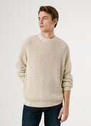 Pepe Jeans Ανδρικό Πλεκτό Λαιμόκοψη Parker Crew PM7000022-839 Εκρού