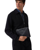 Guess Τσαντάκι Χειρός Torino Clutch PMTOESP6435-BLA Μαύρο