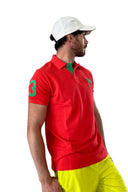 U.S. Polo Assn. Ανδρική Μπλούζα Polo Kory 6509541029-352 Πορτοκαλί