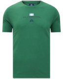 La Martina Ανδρικό T-Shirt MCR304JS388-03049 Πράσινο