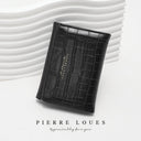 Μικρό Πορτοφόλι Γυναικείο Pierre Loues B13-48 μαύρο