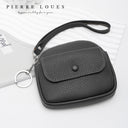 Mini Πορτοφόλι Χειρός Pierre Loues PL967-16-A01 μαύρο