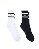 Lacoste Σετ 2 Ζευγάρια Κάλτσες Crew Fit Cotton RA9189-258 Multi