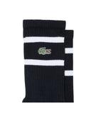Lacoste Σετ 2 Ζευγάρια Κάλτσες Crew Fit Cotton RA9189-258 Multi
