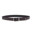 Lacoste Ανδρική Ζώνη Δερμάτινη Διπλής Όψης RC4097-M84 Καφέ/Μαύρο