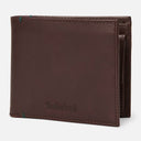 Timberland Ανδρικό Πορτοφόλι Riverton Leather Bi-fold Coin Wallet TB0A5RNN242 Καφέ