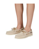 Sebago Ανδρικά Παπούτσια Δερμάτινα Ιστιοπλοικά  Portland Flesh Out L7111PTW-910 Μπεζ