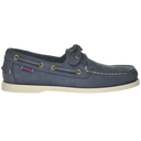 Sebago Ανδρικά Παπούτσια Δερμάτινα Ιστιοπλοικά Docksides Portland L7000GA0-A97R Μπλε