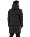 Ellesse Ανδρικό Μπουφάν Lupone Longline Jacket SHF24095-011 Μαύρο