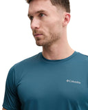 Columbia Ανδρικό T-Shirt Hike™ 1990391-429 Πετρόλ
