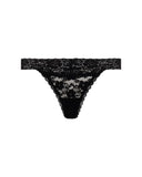 Guess Γυναικείο Σετ Στρινγκ 3 τμχ. Basic Lace Thong O5RG18KC5L0-JBLK Μαύρο