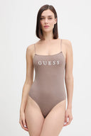 Guess Γυναικείο Κορμάκι New Carrie O5RM11KBBU1-A14P Καφέ