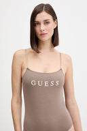 Guess Γυναικείο Κορμάκι New Carrie O5RM11KBBU1-A14P Καφέ