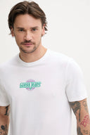 Guess Jeans Ανδρικό T-Shirt M5GI23K8HM0-G011 Λευκό