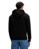 Guess Jeans Ανδρική Ζακέτα με Κουκούλα M6RQ38KCPR1-JBLK Μαύρο