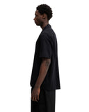 Fred Perry Ανδρικό Πουκάμισο Compress Mesh Revere Collar M1745-102 Μαύρο