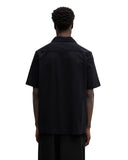 Fred Perry Ανδρικό Πουκάμισο Compress Mesh Revere Collar M1745-102 Μαύρο