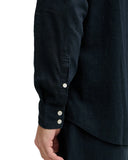 Guess Jeans Ανδρικό Πουκάμισο Μακρυμάνικο Λινό F6GH06WG3L0-A73L Μπλε