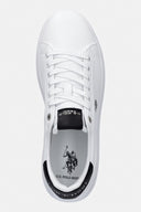 U.S. Polo Assn. CODY010B-WHI-BLK  Ανδρικά Sneakers Λευκά