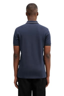 Fred Perry Ανδρική Μπλούζα Twin Tipped Polo M3600-01Β Μπλε