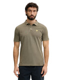 Guess Ανδρική Μπλούζα New Basic Polo F6GP03K9WF1-G8F6 Χακί
