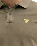 Guess Ανδρική Μπλούζα New Basic Polo F6GP03K9WF1-G8F6 Χακί