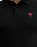 Guess Ανδρική Μπλούζα New Basic Polo F6GP03K9WF1-JBLK Μαύρο