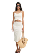 Guess Γυναικεία Φούστα Nerea E6GD04KG322-G047 Εκρού