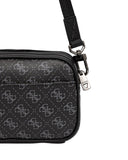 Guess Τσάντα Ώμου Milano Camera Bag HMMILOP6150-DAB Μαύρο