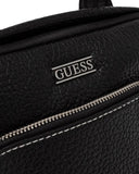 Guess Ανδρικό Τσαντάκι Ώμου Boston Crossbody Flat HMBOGSP6223-BLA Μαύρο