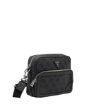 Guess Crossbody Milano Ανδρική Τσάντα΄Ωμου HMMILLP6222-BTH Μαύρο