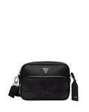 Guess Crossbody Milano Ανδρική Τσάντα HMMIPWP6222-BLA Μαύρο