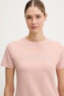 Guess Γυναικείο T-Shirt Octavia V6RI20J1314-G6M1 Ροζ