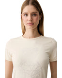 Guess Γυναικείο T-Shirt Romy V6GI12K3325-G056 Εκρού