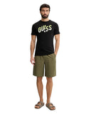 Guess Ανδρικό T-Shirt Gradient Logo F6GI02J1314-JBLK Μαύρο