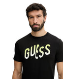 Guess Ανδρικό T-Shirt Gradient Logo F6GI02J1314-JBLK Μαύρο