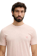 Guess Ανδρικό T-Shirt Double Layer F6GI06K6XN4-G6O1 Ροζ