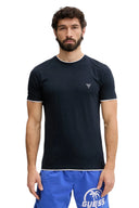 Guess Ανδρικό T-Shirt Double Layer F6GI06K6XN4-A73L Μπλε