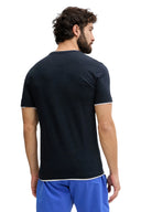 Guess Ανδρικό T-Shirt Double Layer F6GI06K6XN4-A73L Μπλε
